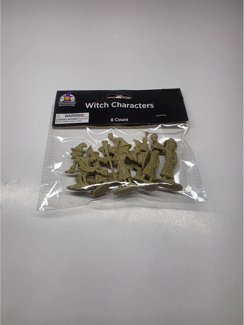 8‑Count Witch Characters – Discontinued Halloween Decor – NEW